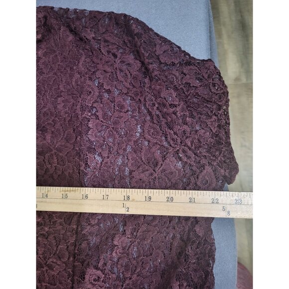 SHANNON FORD NEW YORK LG Open Front Lace Cardigan Whimsigoth Romantic Feminine - Picture 7 of 9